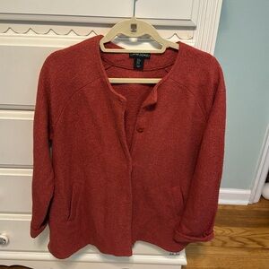 Cynthia Rowley boiled wool jacket